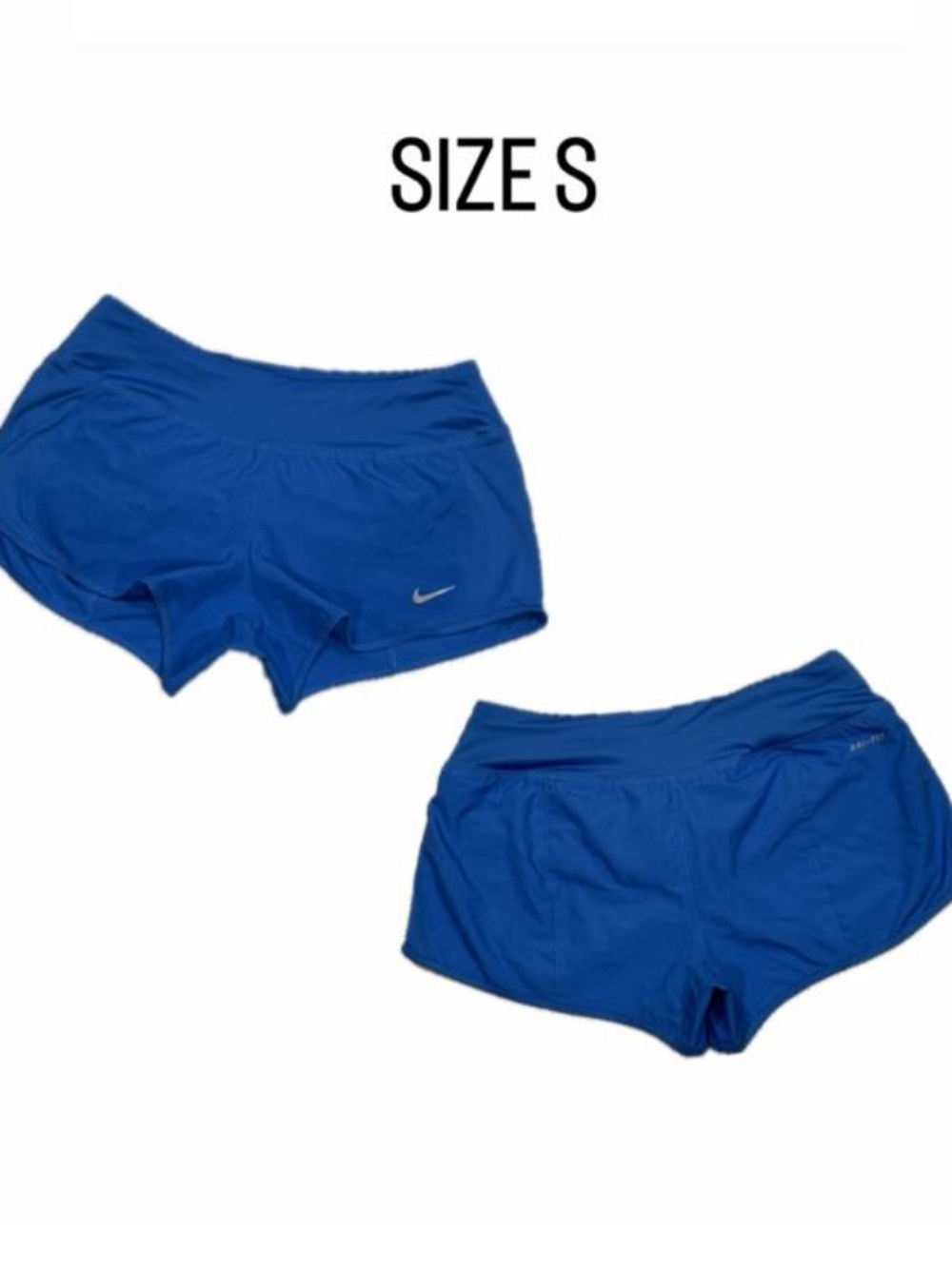 Nike Dri-FIT Royal Blue Running Shorts - Women's Size Small.